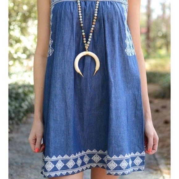 Blu Pepper Sleeves Dress/Tunic Size Small NWOT - Picture 3 of 9